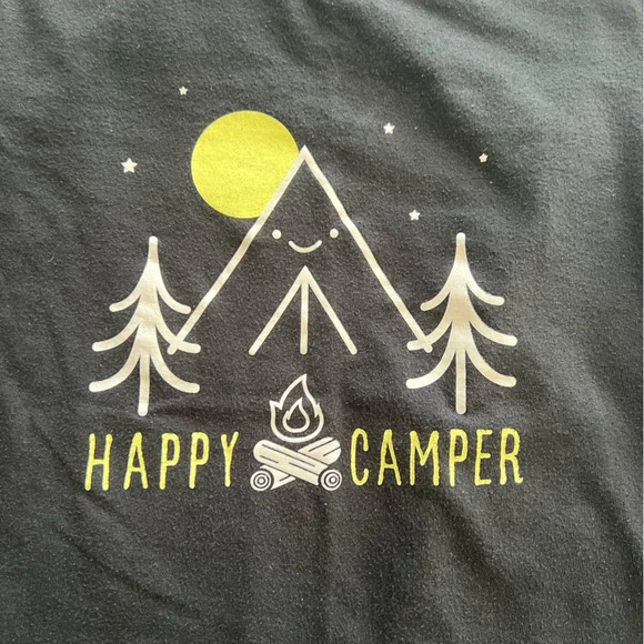 Boys Pj’s 4T happy camper Glow in the Dark - Picture 4 of 5